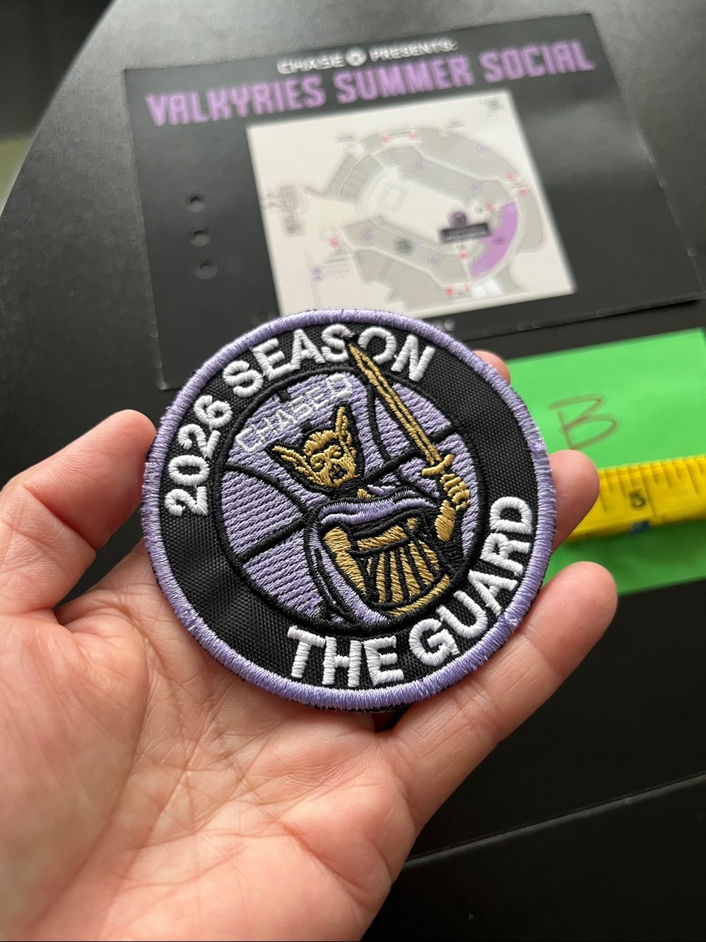 Golden State Valkyries Patch, 8/7/26 Summer Social Giveaway, NEW. (Bundle B) - Picture 5 of 8
